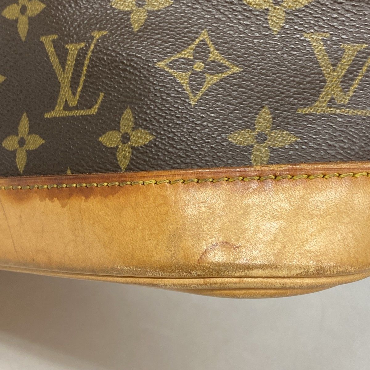 Louis Vuitton Handbag Monogram Alma Brown — view 7