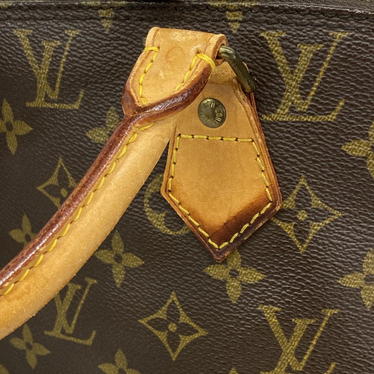 Louis Vuitton Handbag Monogram Alma Brown — view 9