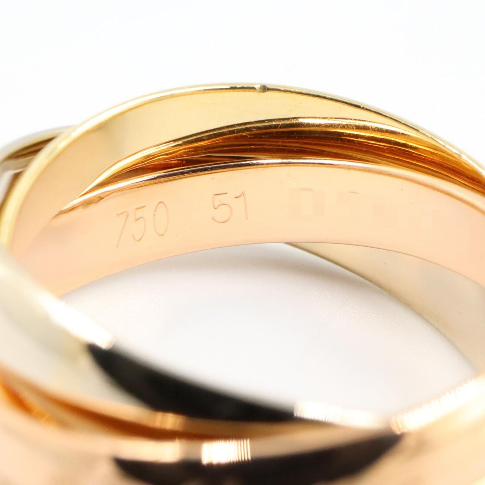 Cartier Ring Trinity 18k White Gold — view 3