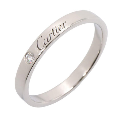 Cartier Ring C de Cartier Platinum Diamond