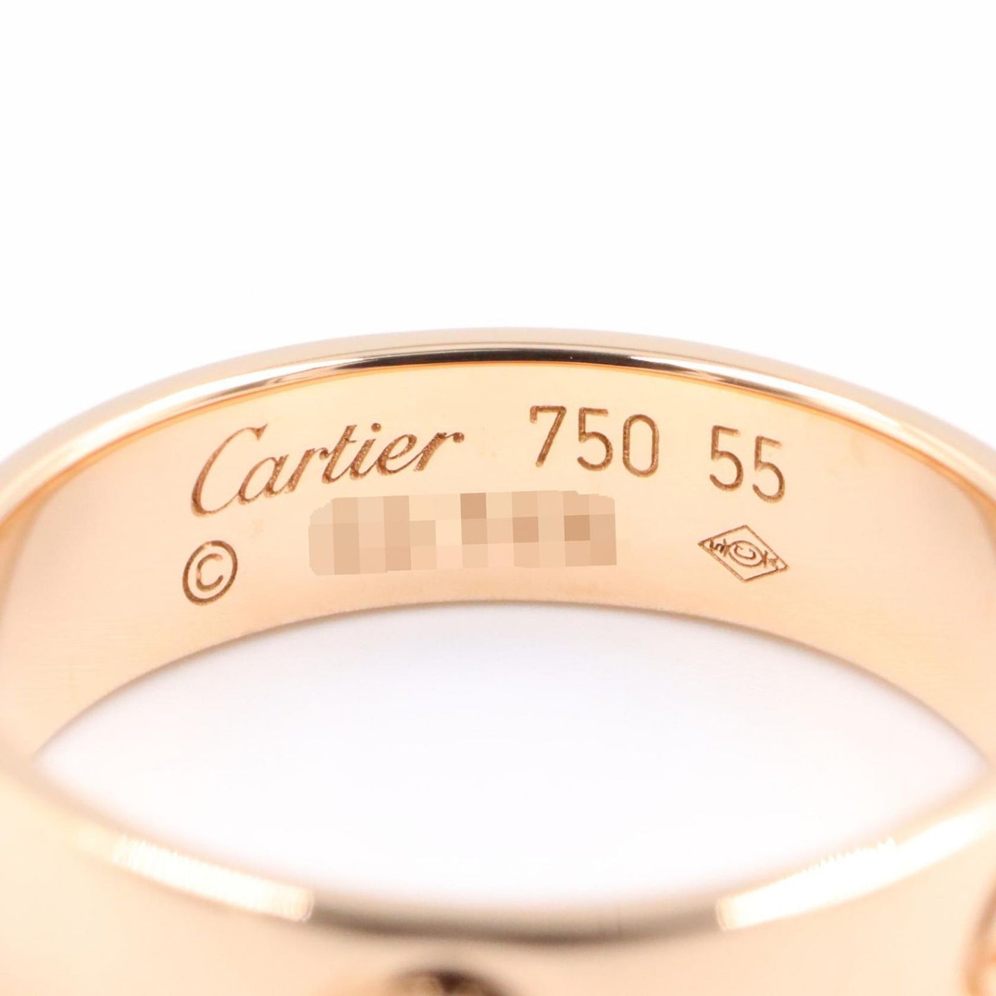 Cartier Ring Love 18k Pink Gold — view 3