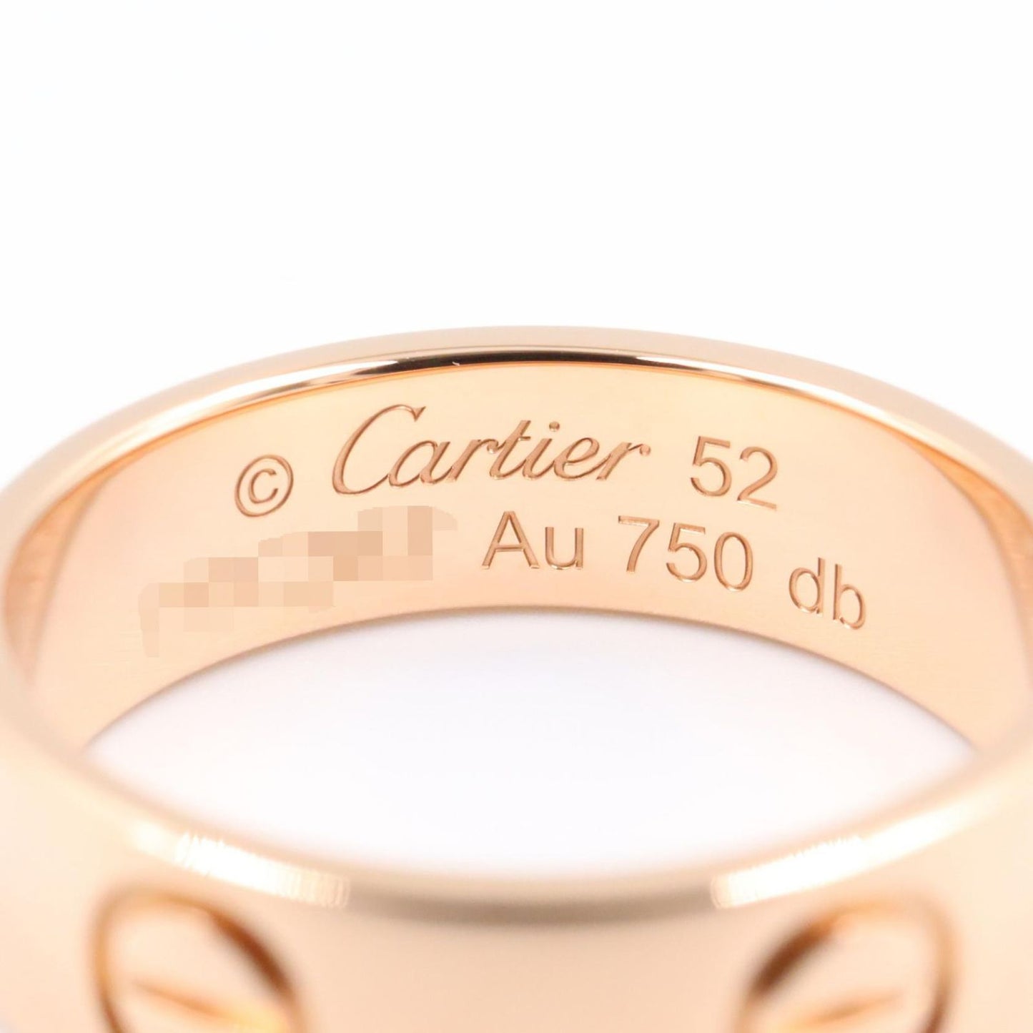 Cartier Ring Love 18k Pink Gold — view 3