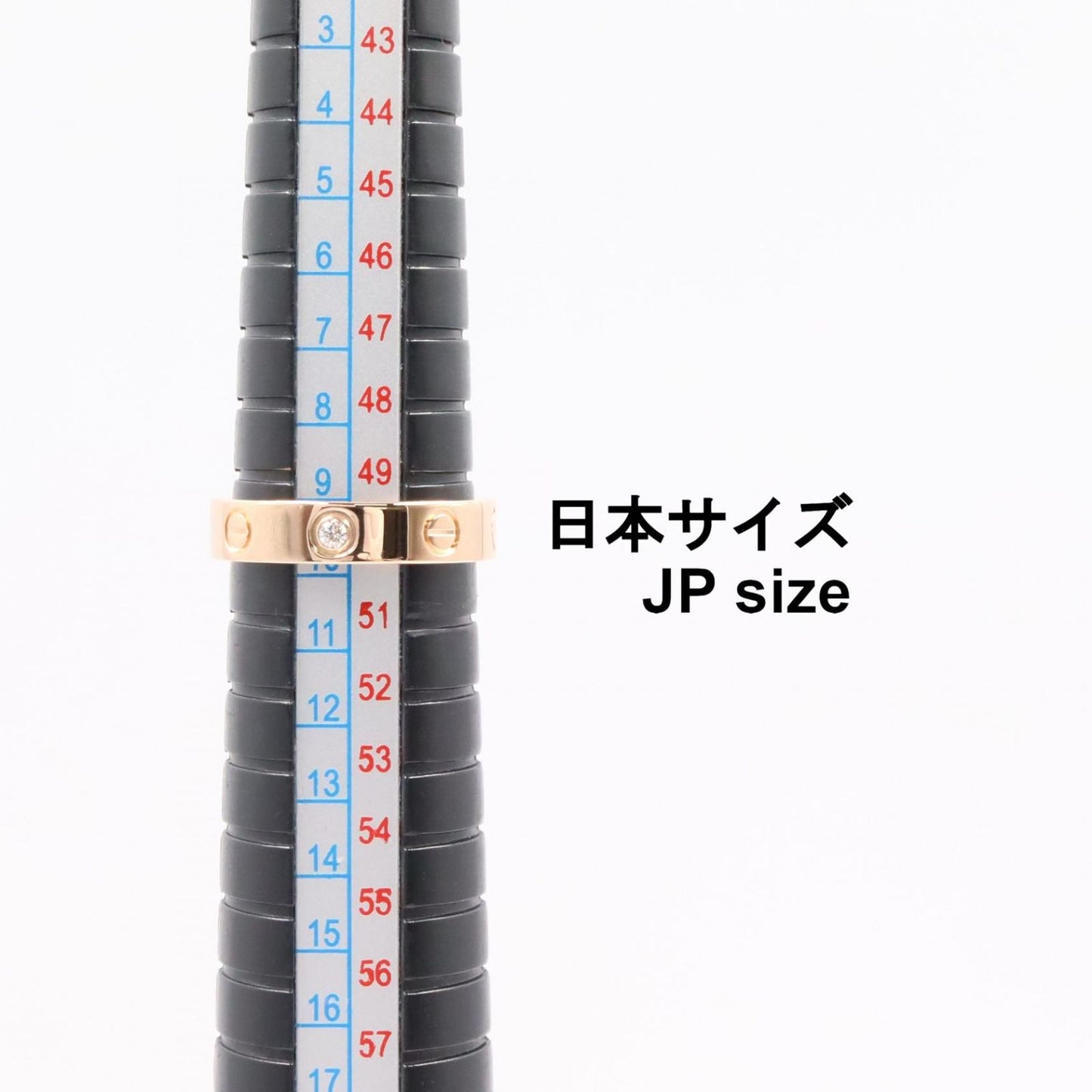 Cartier Ring Mini Love 18k Pink Gold Diamond — view 4