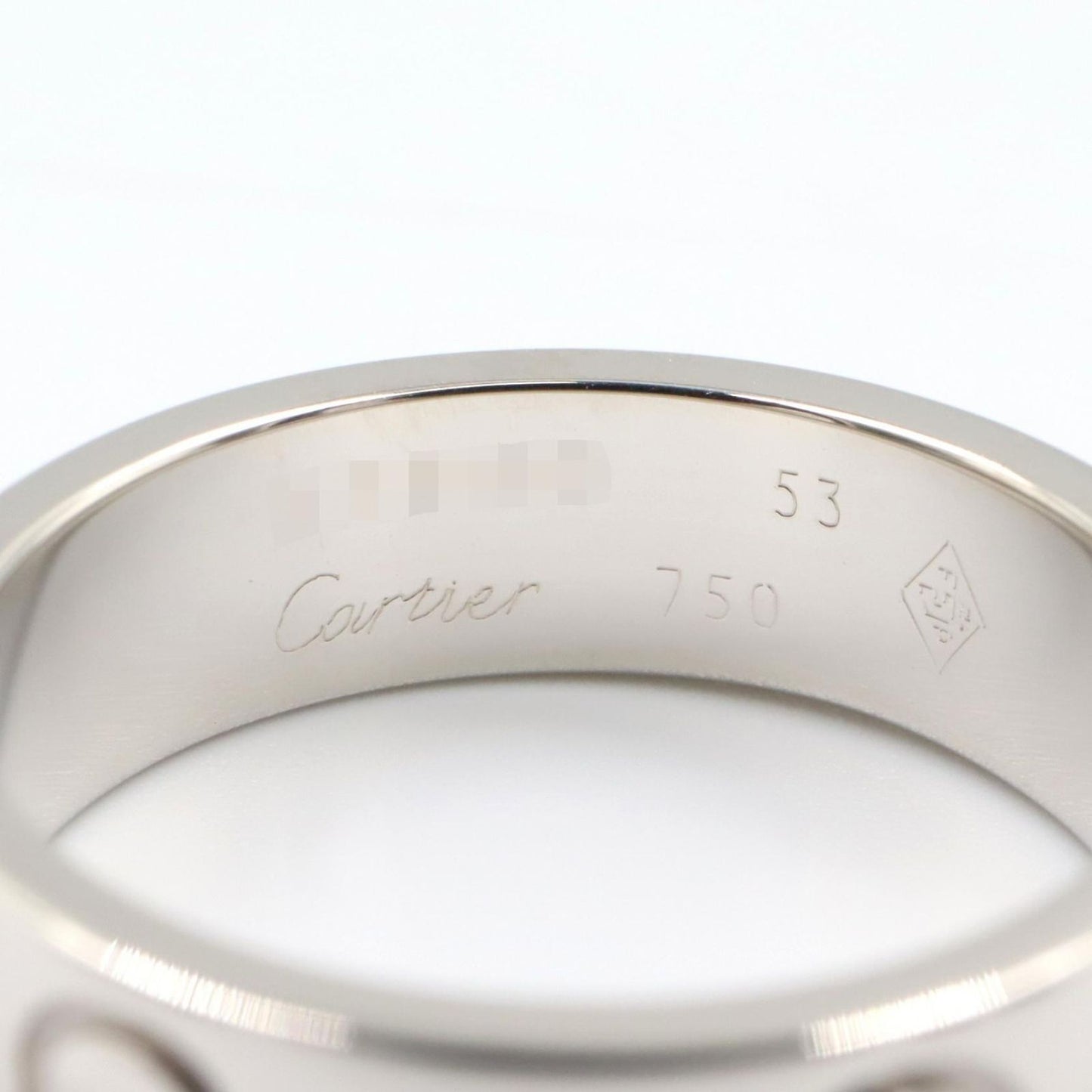 Cartier Ring Love 18k White Gold — view 3