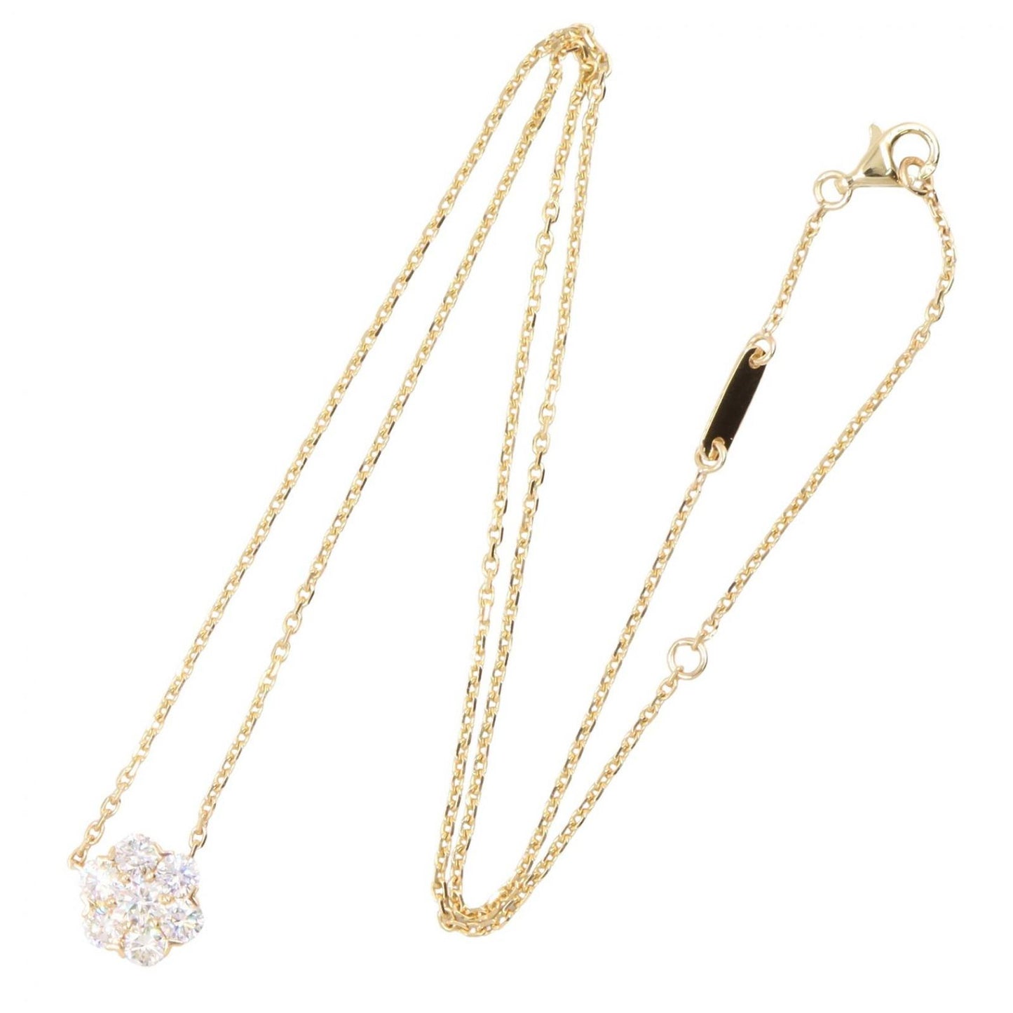 Van Cleef & Arpels Necklace Fullette Diamond 38 42.5 cm 18k — view 2