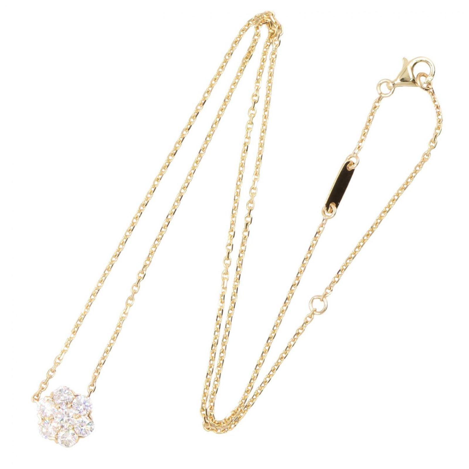 Van Cleef & Arpels Necklace Fullette Diamond 38 42.5 cm 18k — view 2