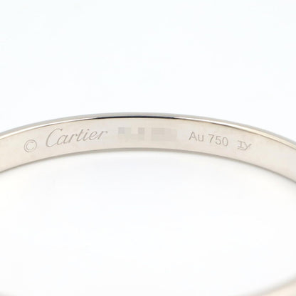 Cartier Earrings Love Hoop 18k White Gold — view 5