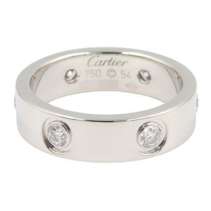 Cartier Ring Love 18k White Gold Diamond — view 3