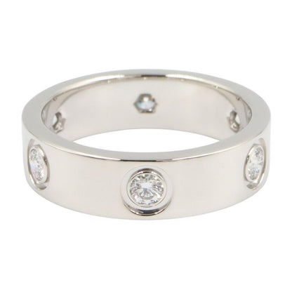Cartier Ring Love 18k White Gold Diamond — view 2