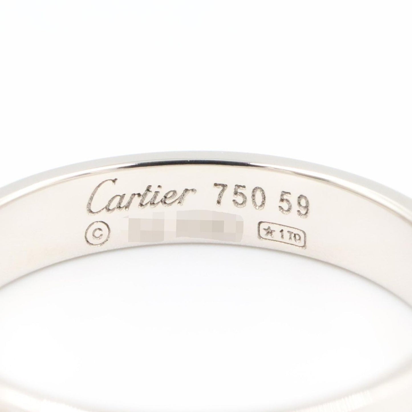 Cartier Ring Mini Love 18k White Gold — view 3