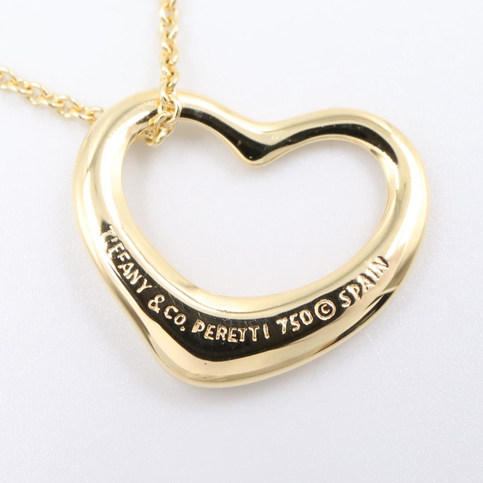 Tiffany & Co Necklace Open Heart 41 cm 18k — view 3
