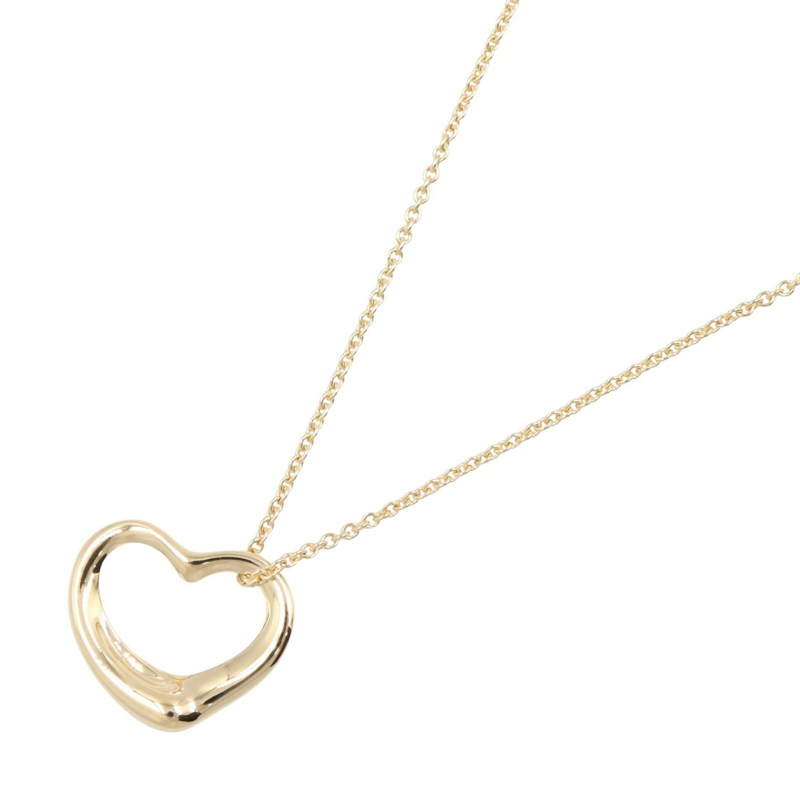 Tiffany & Co Necklace Open Heart 41 cm 18k