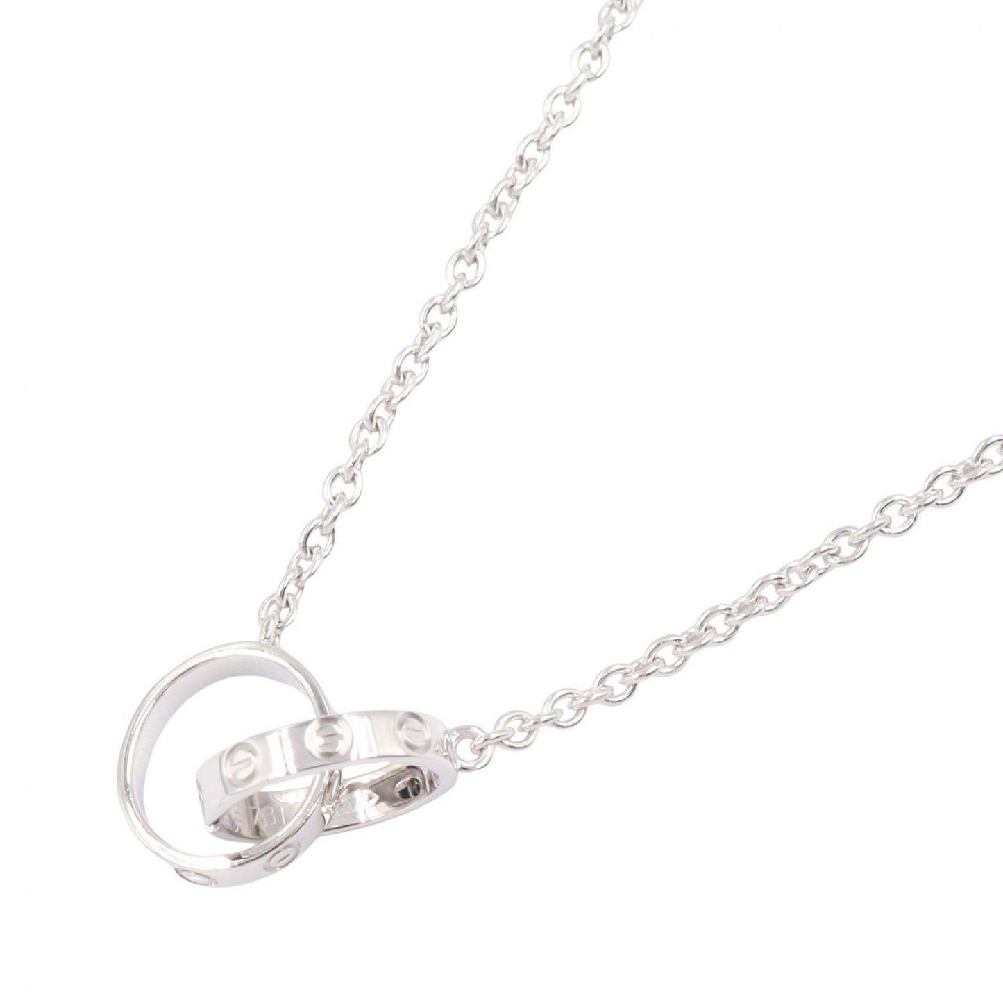 Cartier Necklace Baby Love 45 cm 18k White Gold