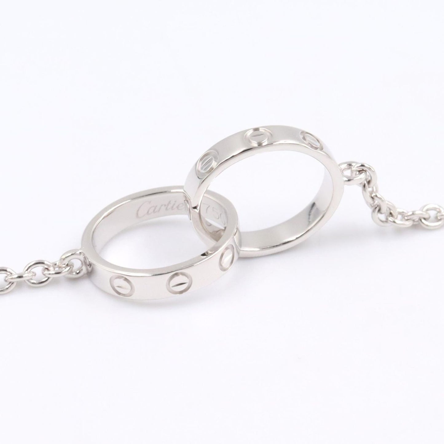 Cartier Necklace Baby Love 45 cm 18k White Gold — view 5