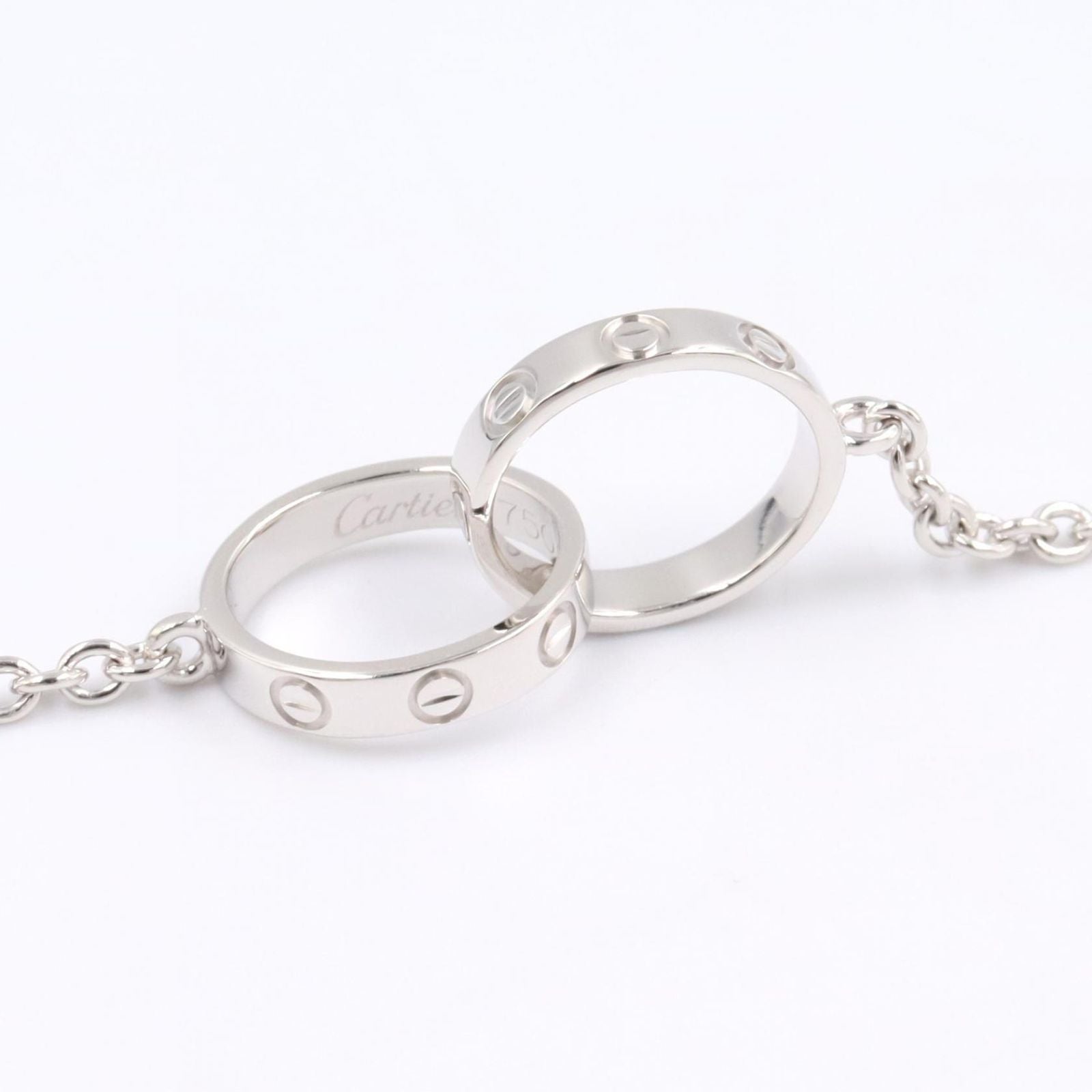 Cartier Necklace Baby Love 45 cm 18k White Gold — view 5