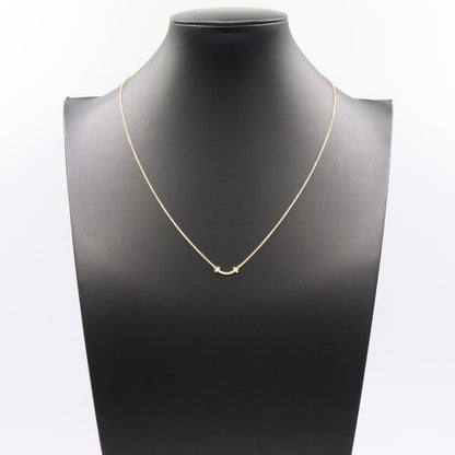 Tiffany & Co Necklace T Smile Mini Diamond 40 45.5 cm 18k — view 8