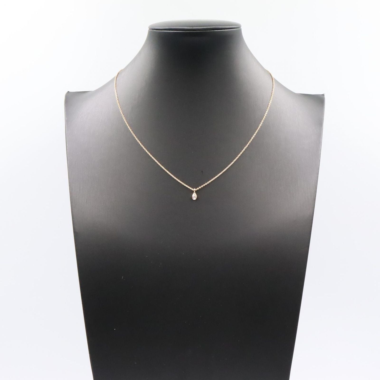 Tiffany & Co Necklace by the Yard 40.5 cm 18k Pink Gold Diamond — view 5