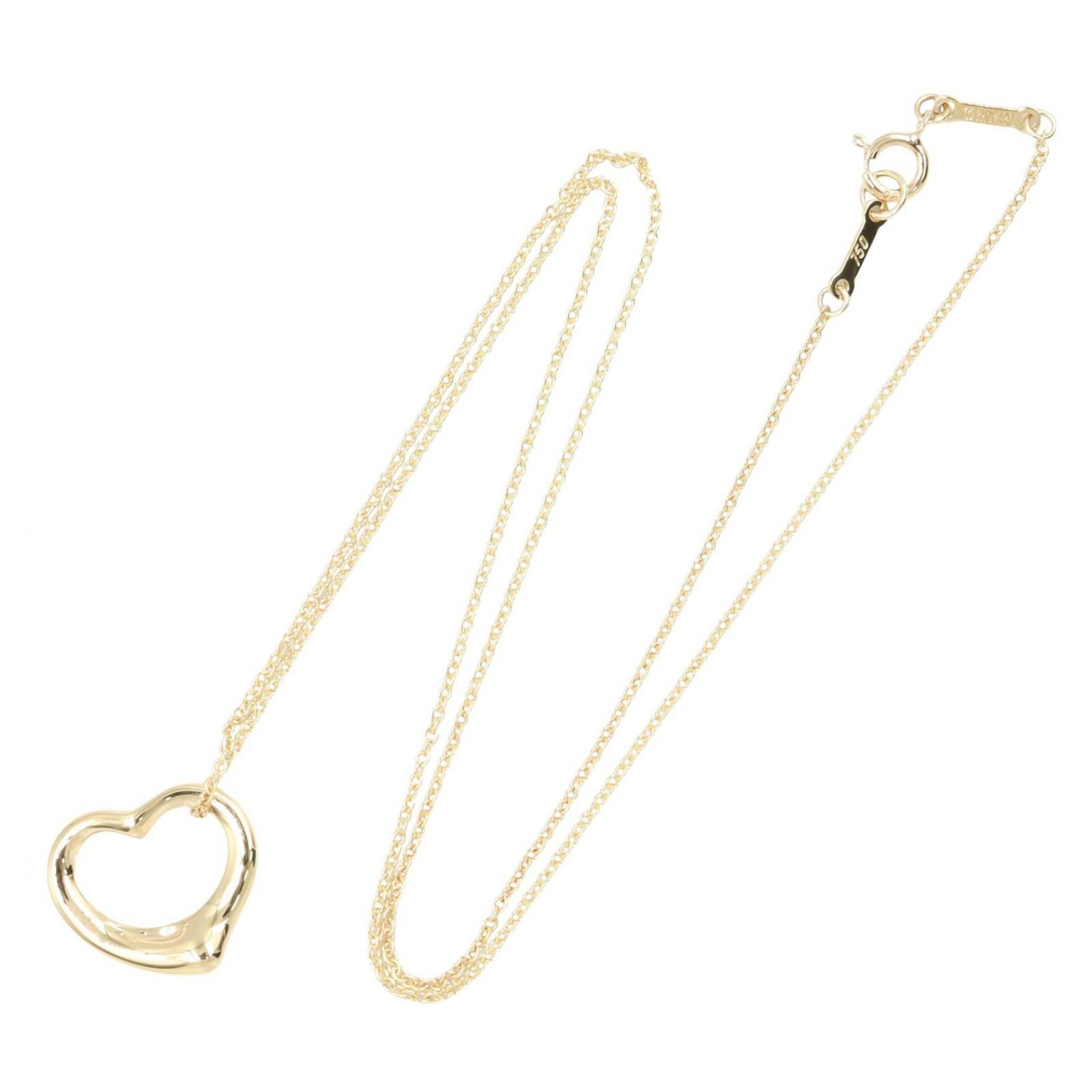 Tiffany & Co Necklace Open Heart 18k — view 2