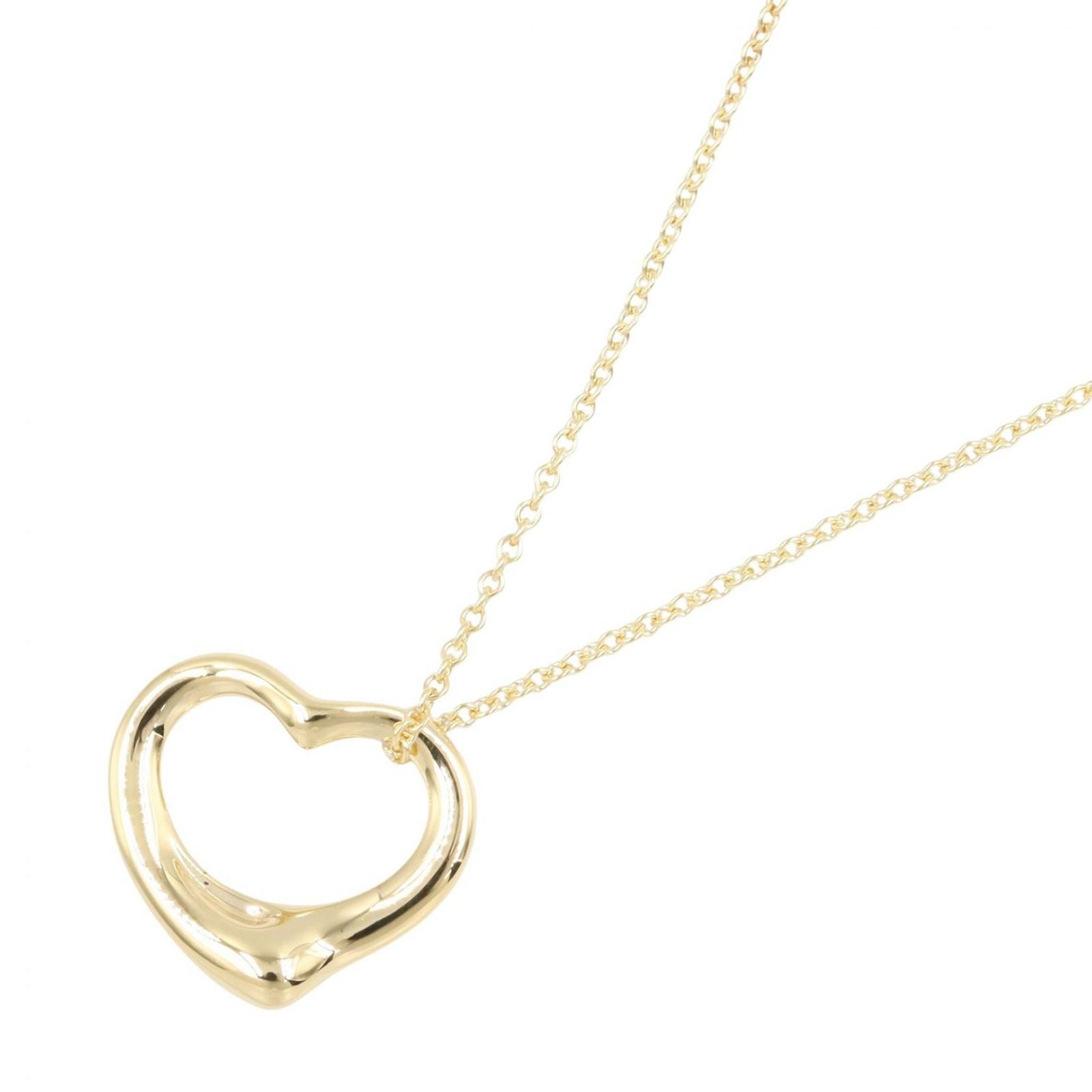 Tiffany & Co Necklace Open Heart 18k