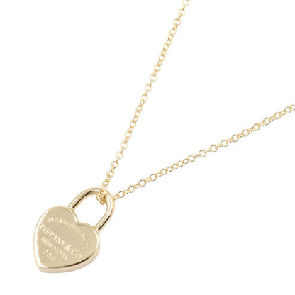 Tiffany & Co Necklace Heart Lock 18k