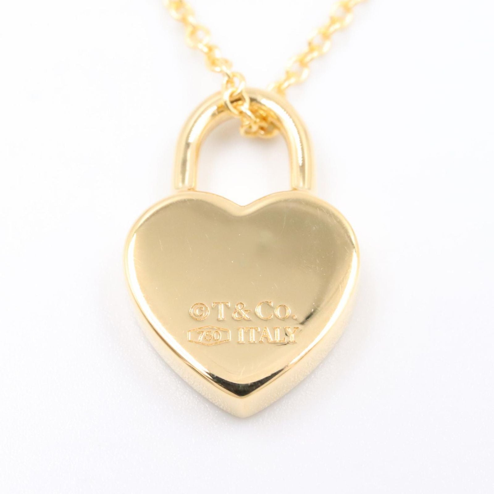 Tiffany & Co Necklace Heart Lock 18k — view 3