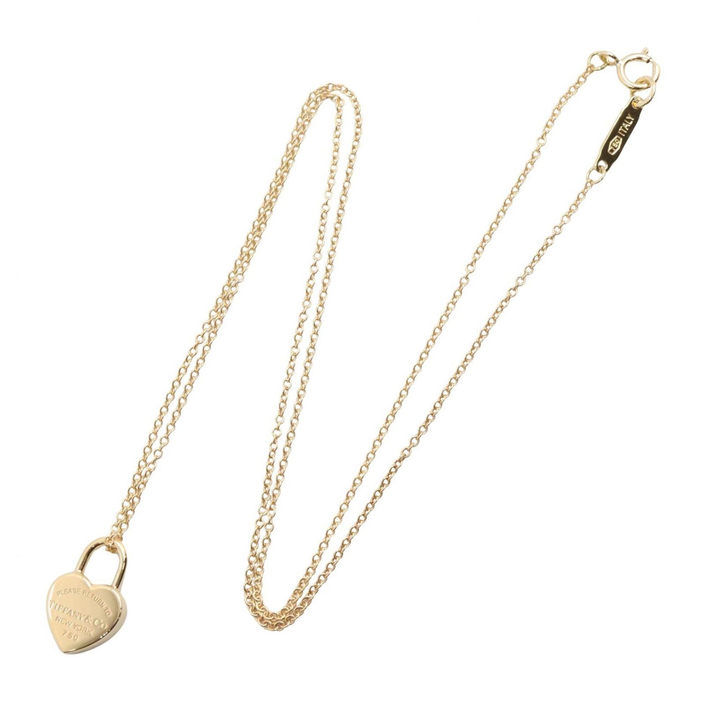 Tiffany & Co Necklace Heart Lock 18k — view 2