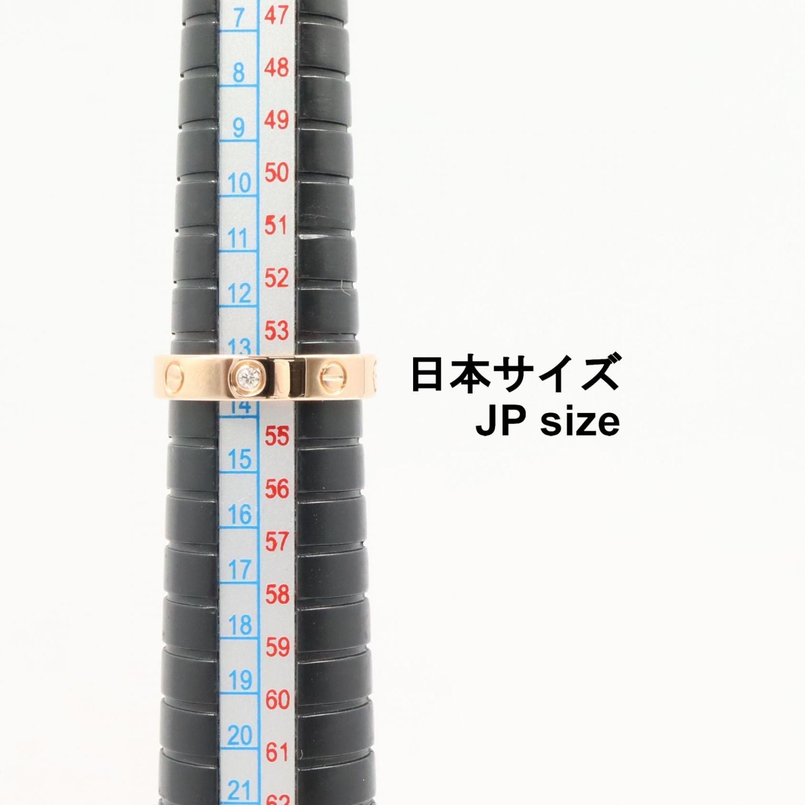 Cartier Ring Mini Love 18k Pink Gold Diamond — view 5