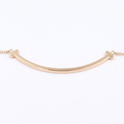 Tiffany & Co Necklace T Smile Small 40.5 45.5 cm 18k Pink Gold — view 6