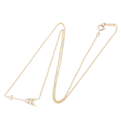 Tiffany & Co Necklace Arrow Diamond 18k Pink Gold — view 2