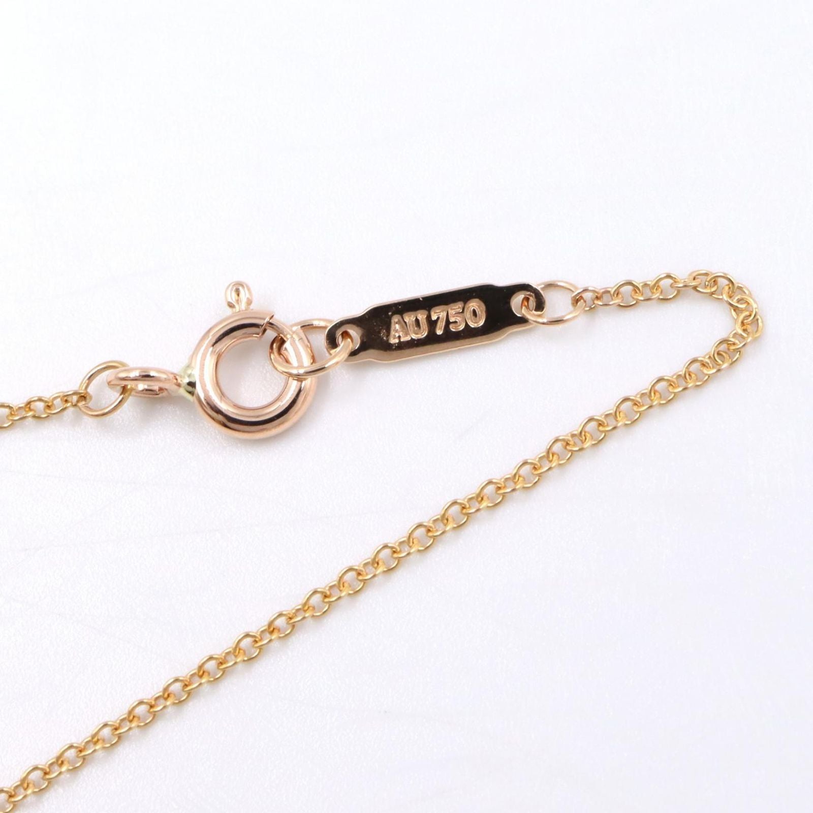 Tiffany & Co Necklace Arrow Diamond 18k Pink Gold — view 5