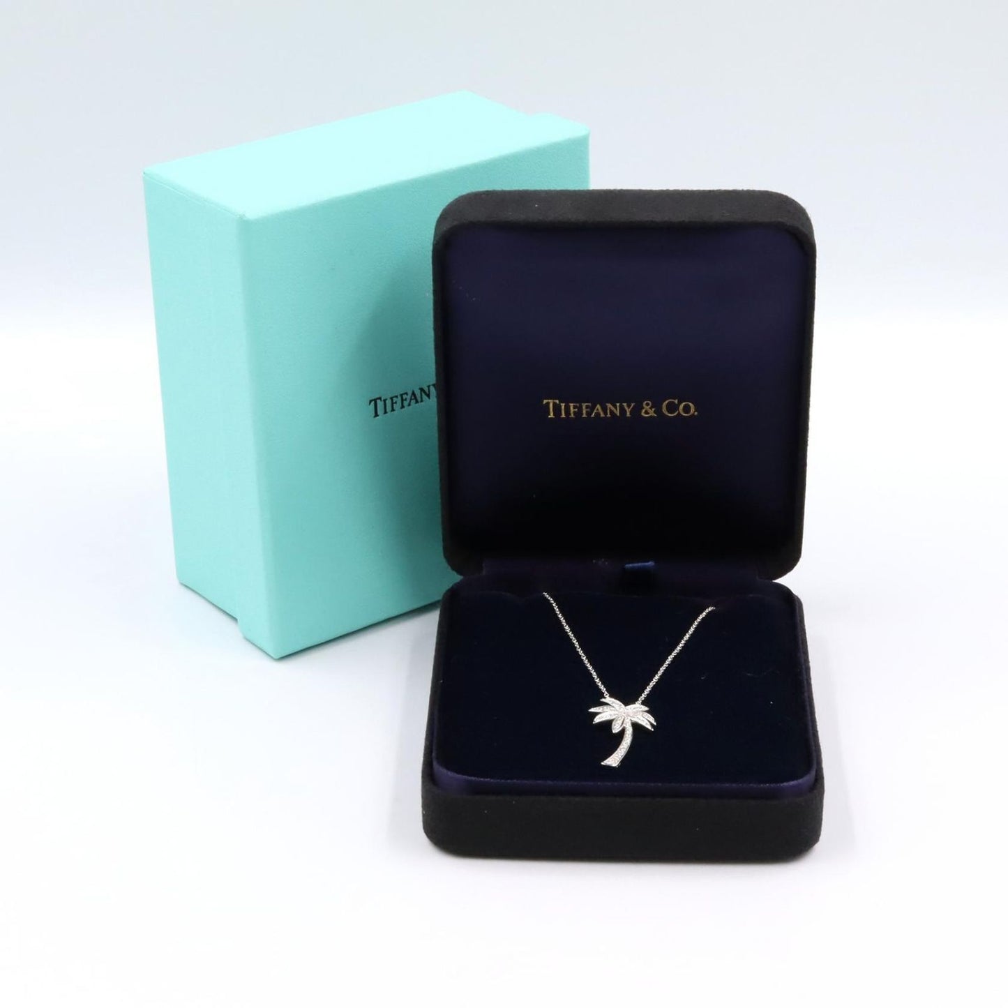 Tiffany & Co Necklace Palm Tree Diamond 41 cm Platinum — view 6