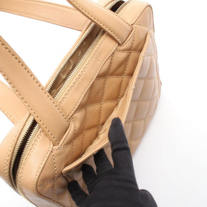 Chanel Handbag Wild Stitch Beige Leather — view 6