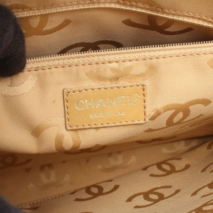 Chanel Handbag Wild Stitch Beige Leather — view 4