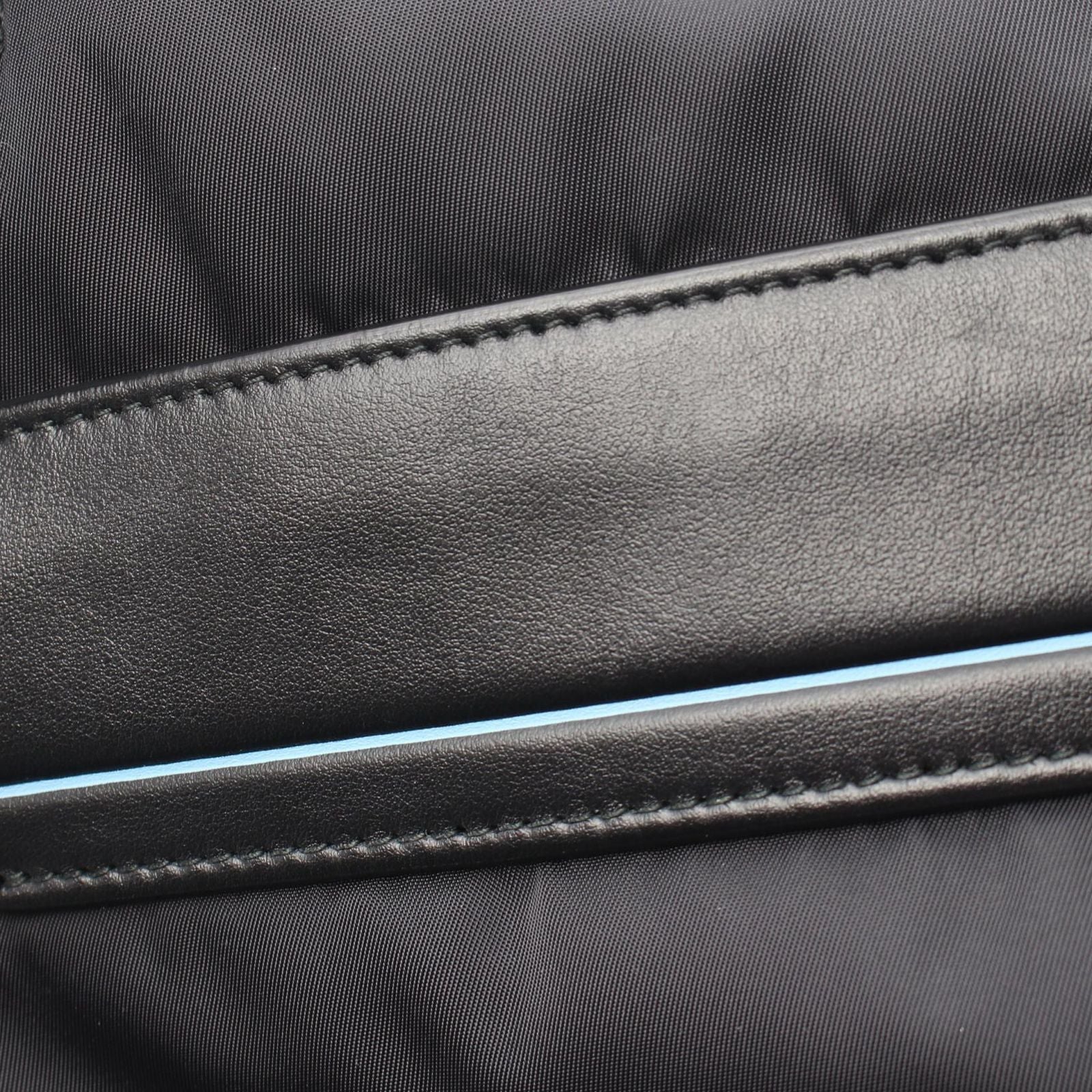Prada Tote Tessuto Black Nylon Leather — view 7