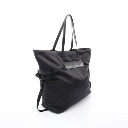 Prada Tote Tessuto Black Nylon Leather — view 2