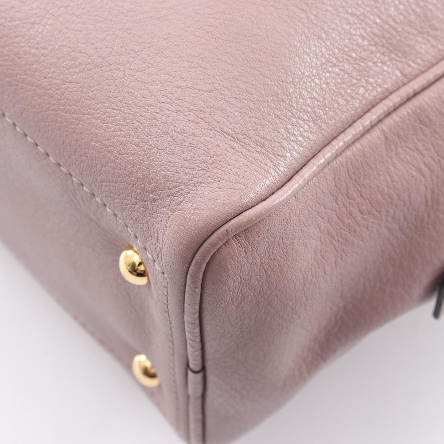 Loewe Boston Bag Heritage Mini Dusty Pink Leather — view 5