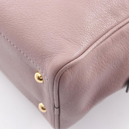 Loewe Boston Bag Heritage Mini Dusty Pink Leather — view 5