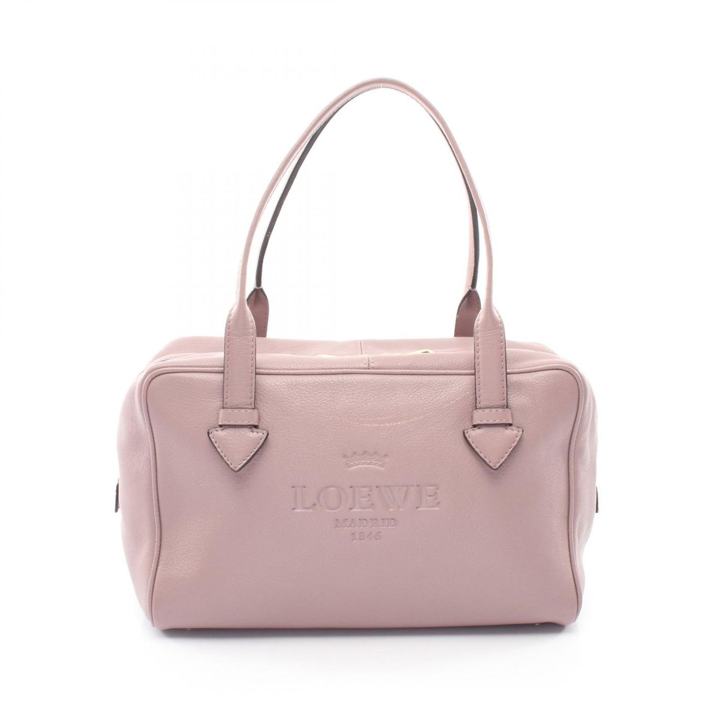 Loewe Boston Bag Heritage Mini Dusty Pink Leather