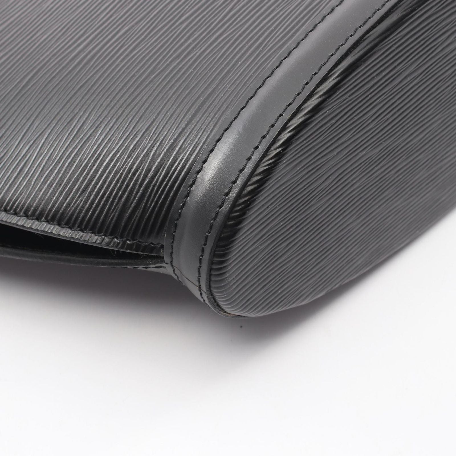 Louis Vuitton Handbag Saint Jacques Noir Leather — view 8