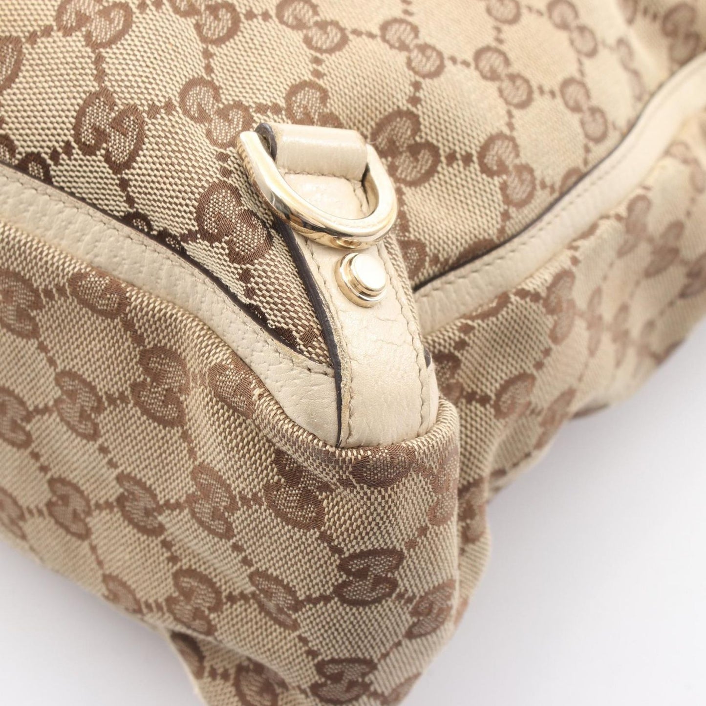 Gucci Tote Abbey GG Canvas Beige — view 5