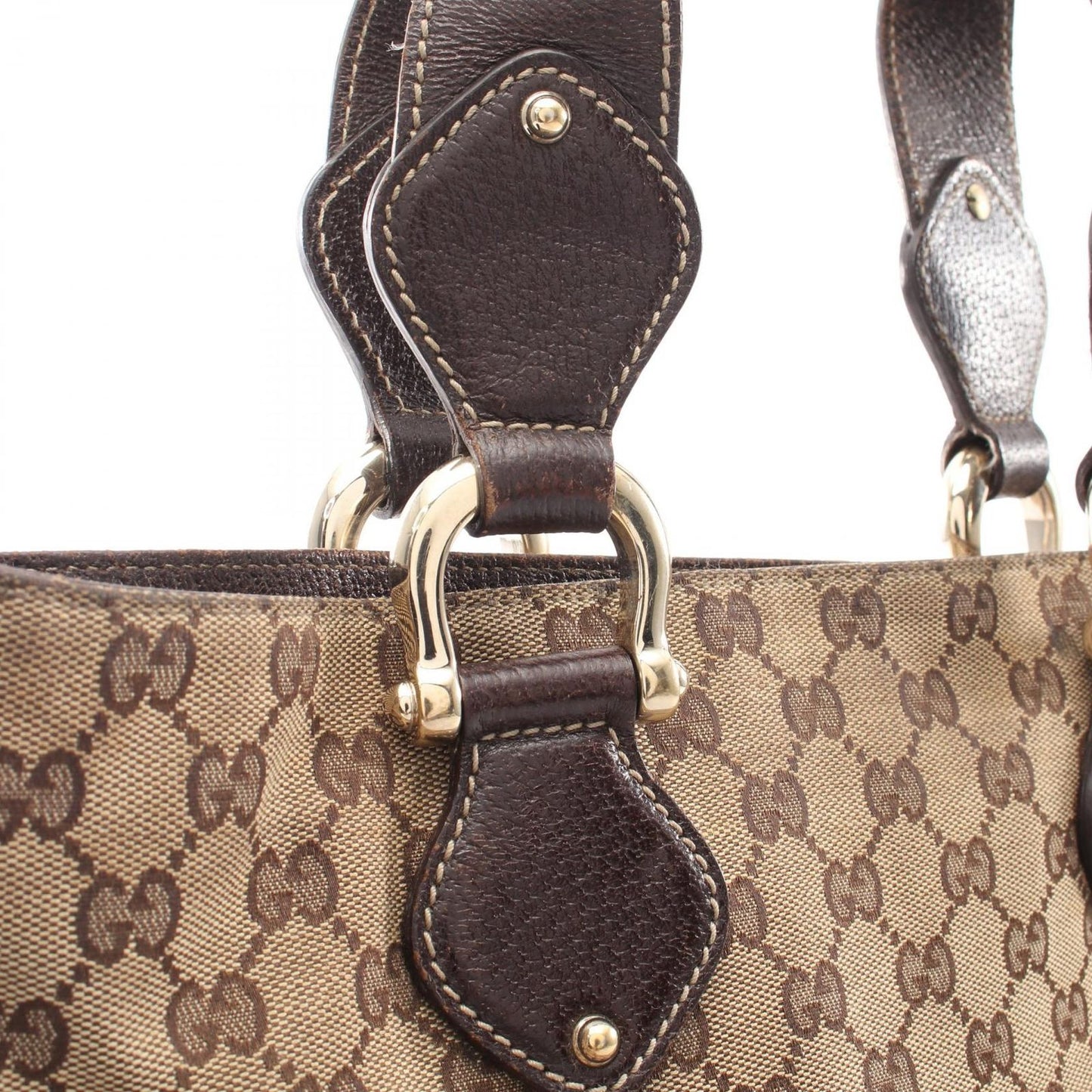 Gucci Tote GG Canvas Beige — view 6
