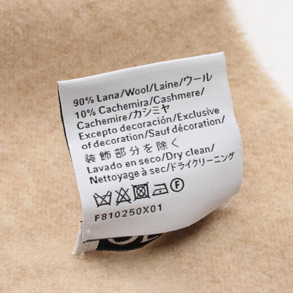 Loewe Scarf Anagram Bicolor Brown Wool — view 5