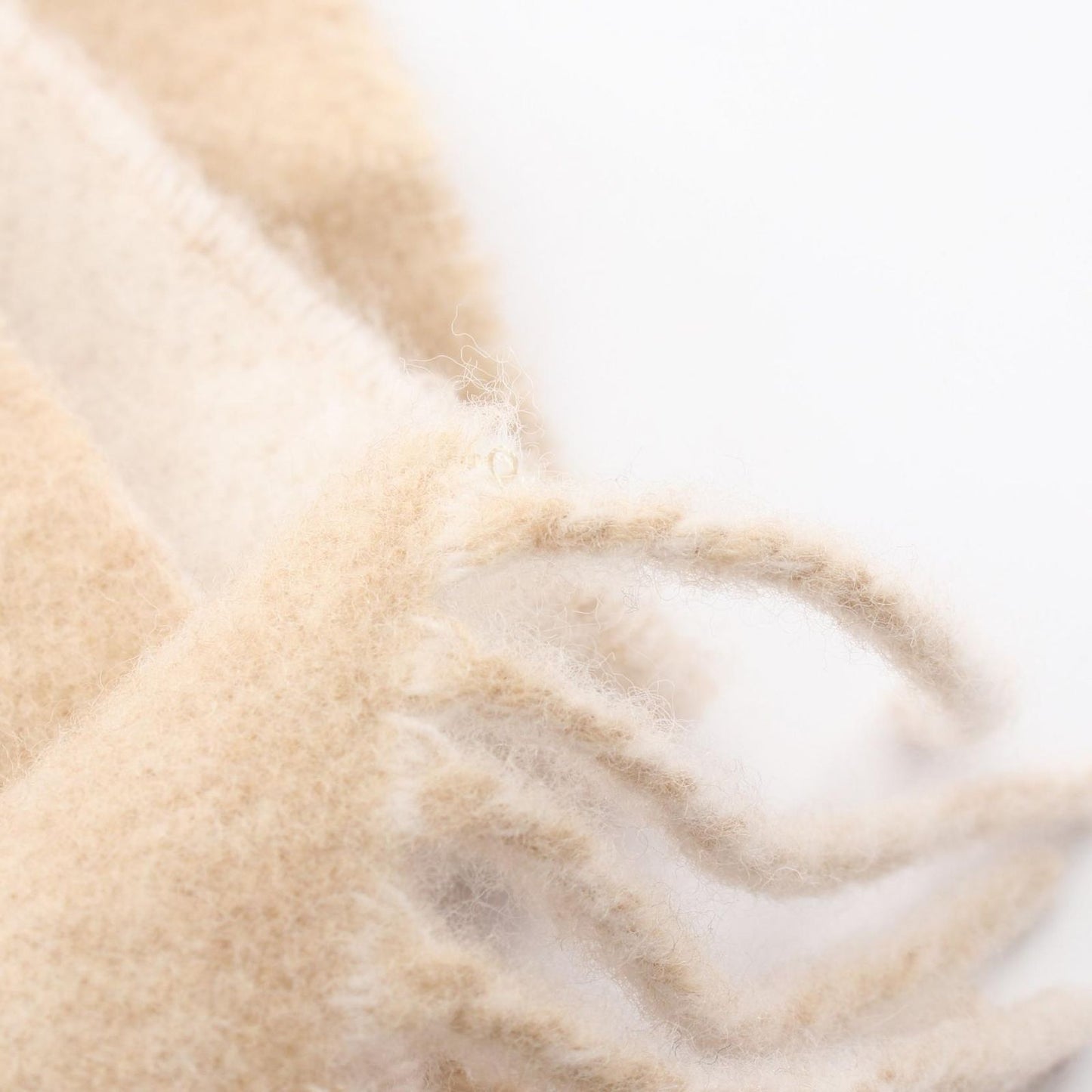 Loewe Scarf Anagram Bicolor Brown Wool — view 6