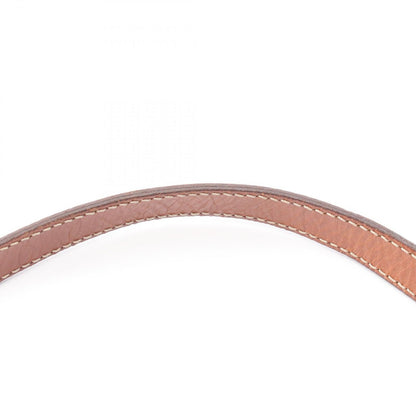 Celine Shoulder Bag Triomphe Beige Brown Canvas Leather Madacam — view 6