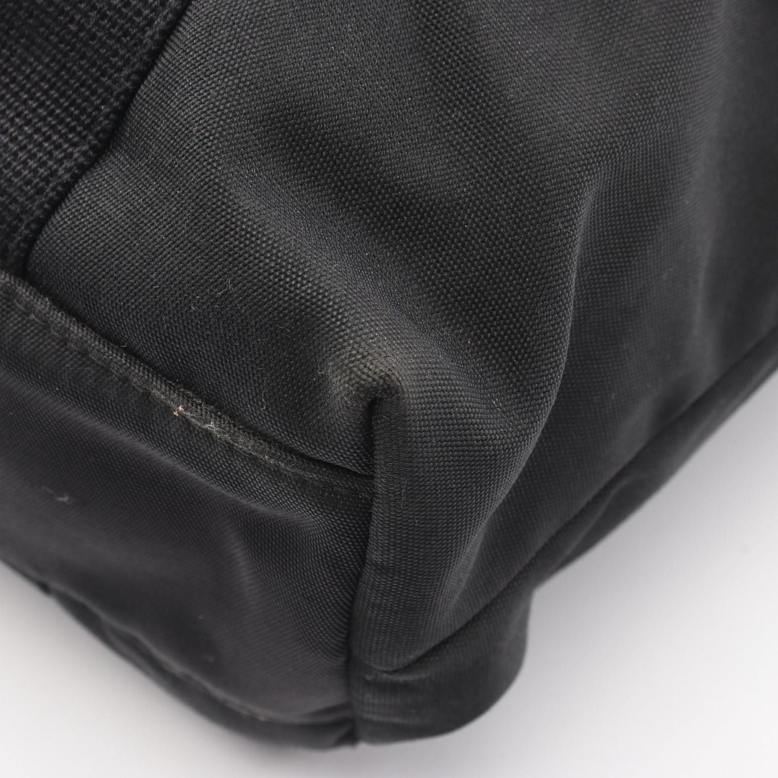Gucci Tote Sherry Line Black Canvas Leather — view 8