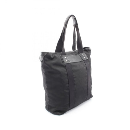 Gucci Tote Sherry Line Black Canvas Leather — view 2