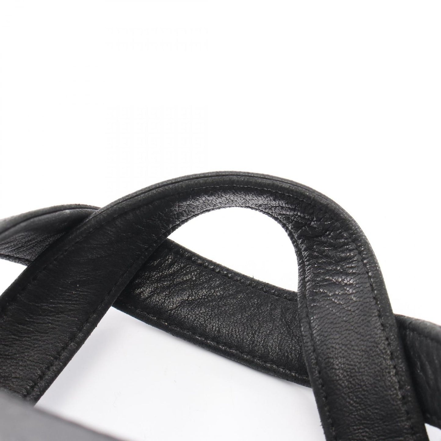 Loewe Handbag Anagram 2-Way Black Leather Shoulder — view 6