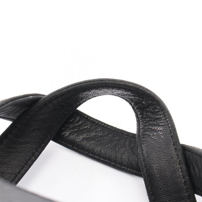 Loewe Handbag Anagram 2-Way Black Leather Shoulder — view 6