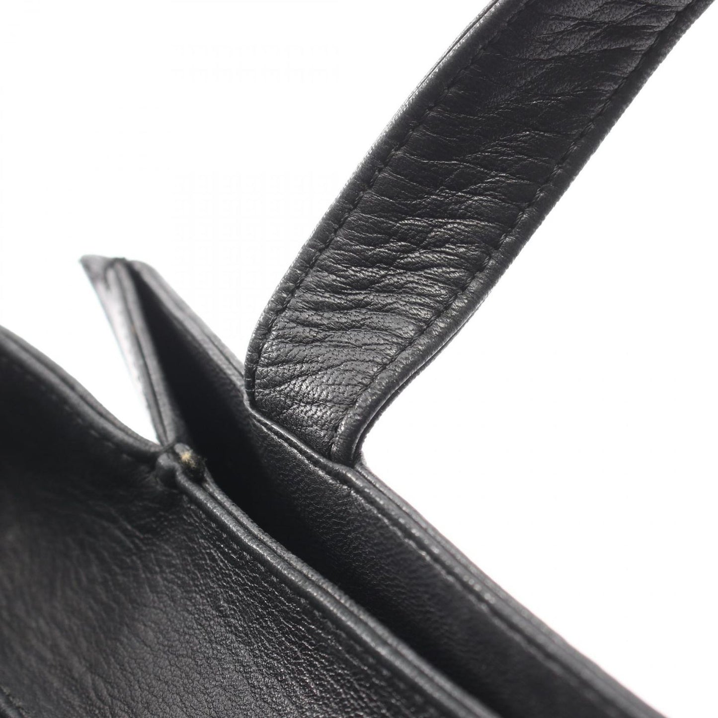 Loewe Handbag Anagram 2-Way Black Leather Shoulder — view 7