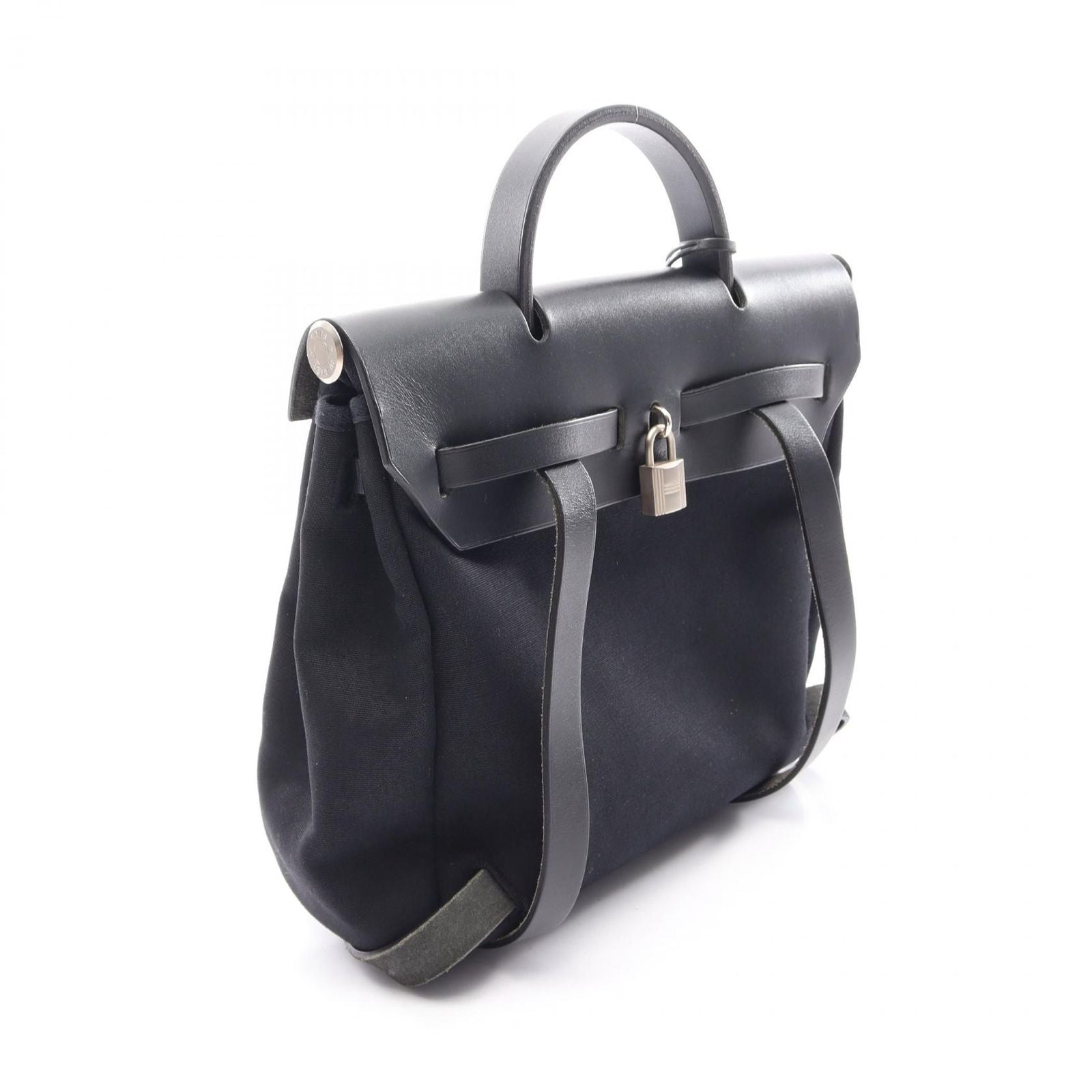Hermes Backpack Herbag a Dos PM Black — view 2